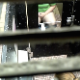 A daring cameraman secretly records a pudgy blonde girl as she farts, pisses and has a wet-sounding shit in a public restroom stall. She wipes her ass thoroughly but appears to get her fingers dirty with poop. About 3 minutes.